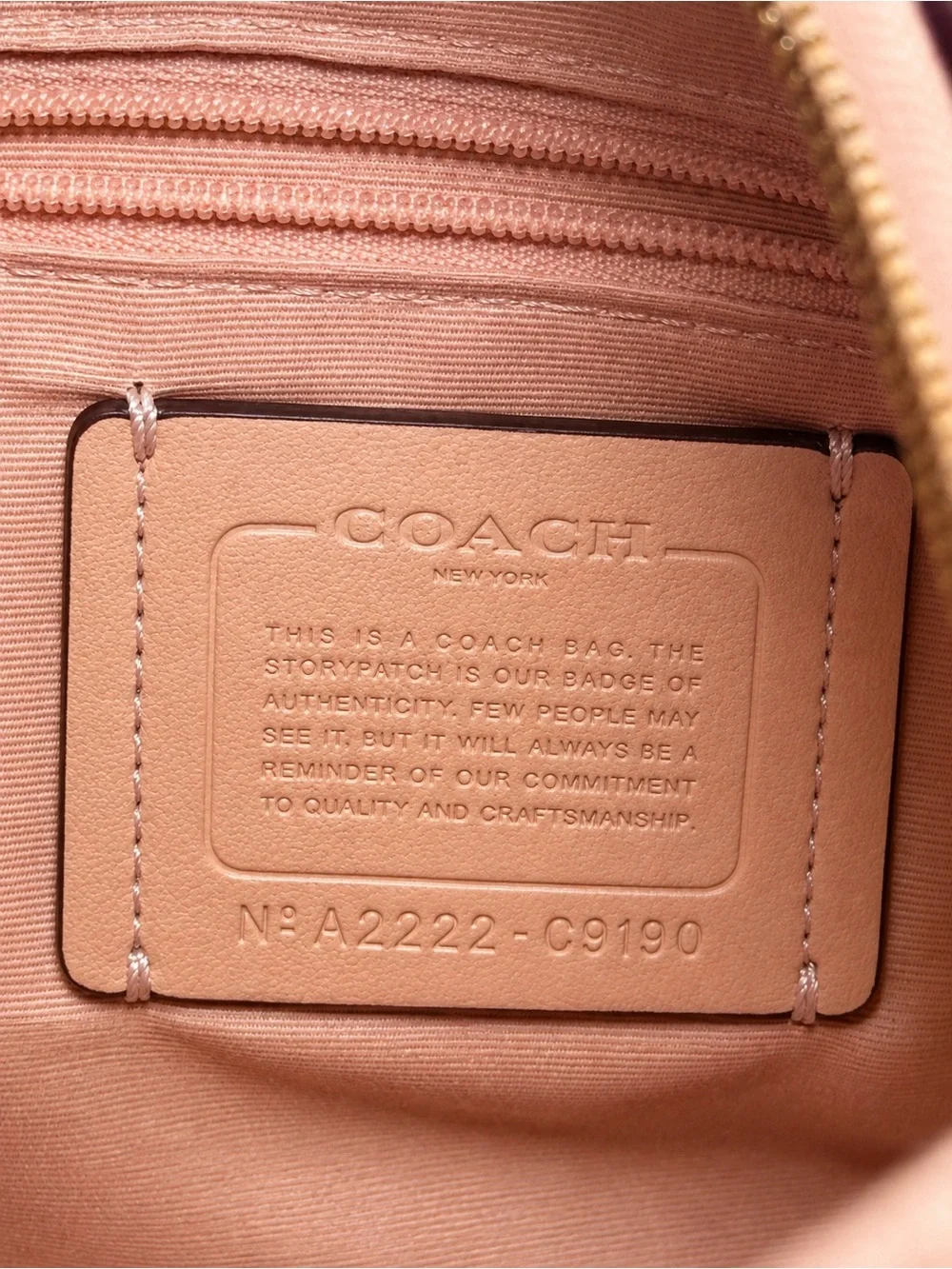 Coach time hue pictured
